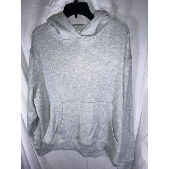 And Now This Men's Cozy Fleece Solid Hoodie - Grey, Size S, NWT - Picture 2 of 5